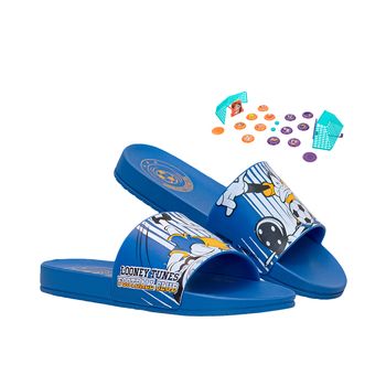 Sandalia-Slide-Azul-Kids-Football-Club-|-Looney-Tunes-Tamanho--23---Cor--AZUL-0